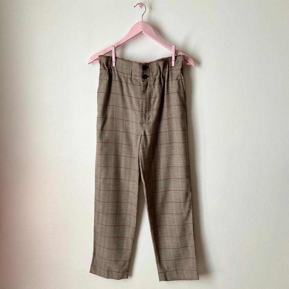 Madewell Windowpane Trousers